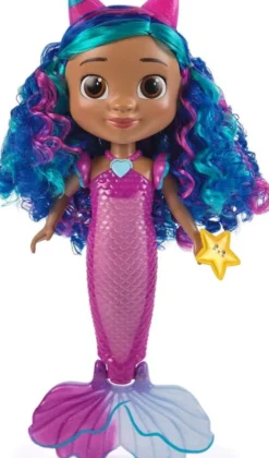 Gabby's Movie Sing & Shine Mermaid Gabby Doll 36Cm - 6074338