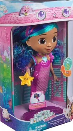 Gabby's Movie Sing & Shine Mermaid Gabby Doll 36Cm - 6074338