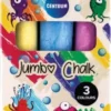 Gadekridt - Jumbo Str - Assorterede Farver