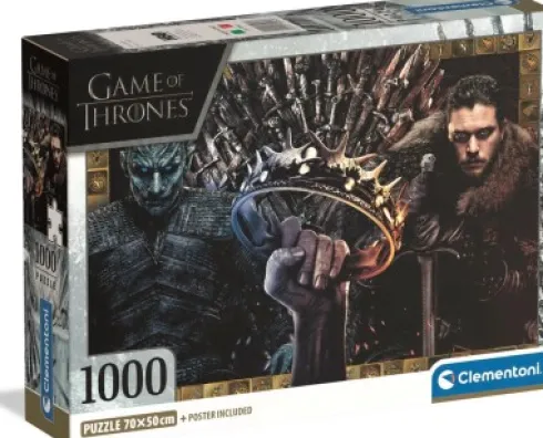 Game Of Thrones Puslespil - High Quality - 1000 Brikker - Clementoni