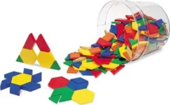 Geometriske Former - Spand Med 260 Stk