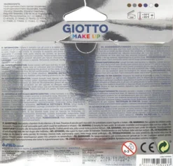 Giotto Make Up - Sminkeblyanter Til Ansigt Og Krop - 6 Farver