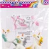 4-Girlz - Enhjørning Figur Familie - 3 Store Og 3 Små - Vn 63490
