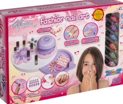 4-Girlz - Neglesalon Til Børn - Nail Art