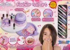 4-Girlz - Neglesalon Til Børn - Nail Art