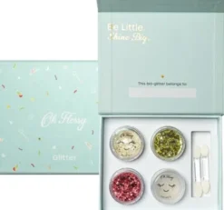 Glimmer Til Ansigt - Sparkly Glitter Sæt - Oh Flossy