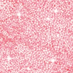 Glitter Foam Clay - Lyserød - Modellervoks - 35 G