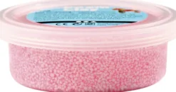 Glitter Foam Clay - Lyserød - Modellervoks - 35 G