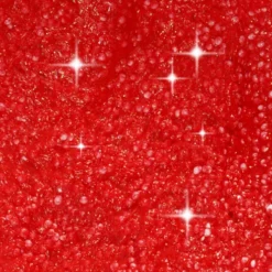 Glitter Foam Clay - Rød - Modellervoks - 35 G