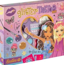 Glitter Tattoo Sæt Til Børn - Besties