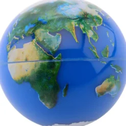 Globe Glitterball 6,50 CM - Bold Med Vand Og Verdenskort