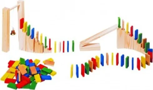 Goki - Domino Rally - Stort Sæt - 250 Dele