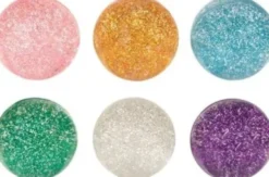 Goki - Hoppebold Med Glitter