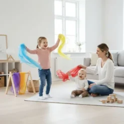 Goki - Sansetørklæder - Assorterede Farver - 6 Stk