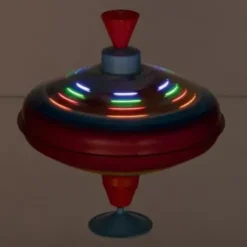 Goki - Snurretop I Metal - Led Lys - Stardust