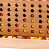 Goki - Spil 4 På Stribe - Træ - 155X85X100 MM