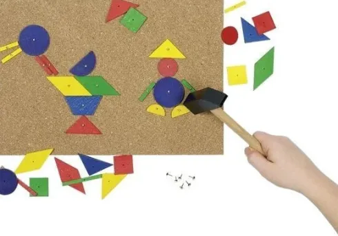Goki - Xxl Hammermosaik Legesæt Til Børn