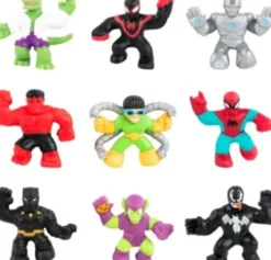 Goo Jit Zu - Marvel Minis S6 - Strækbar Figur - Assorteret