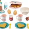 Gourmet Legemad Inkl. Service, Vafler, Maskiner - Ecoiffier Vert Azur