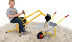 Gravemaskine Til Sandkasse I Metal - Til Børn - 3-2-6 Toys