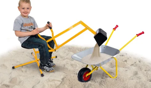 Gravemaskine Til Sandkasse I Metal - Til Børn - 3-2-6 Toys