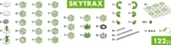 Gravitrax 25959 - Skytrax Action-Set Kuglebane - 122 Dele