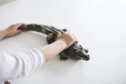 Green Rubber Toys - Krokodille Figur