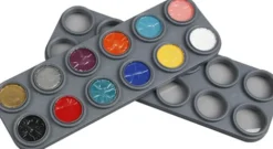 Grimas Ansigtsmaling - Sminke Palette Med 12 Farver - 12X2,5 ML