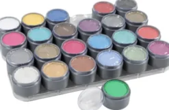 Grimas Ansigtsmaling - Sminke Palette Med 24 Farver - 24X15 ML