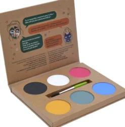 Grim Tout - Ansigtsmaling Palette - Wow Nature - 6 Farver