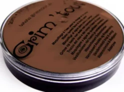 Grim Tout - Brun Krop- Og Ansigtsmaling Til Børn - 20 ML