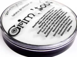 Grim Tout - Hvid Krop- Ansigtsmaling Til Børn - 20 ML
