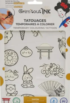 Grim Tout - Ink Stencil Til Tatoveringer - Japan