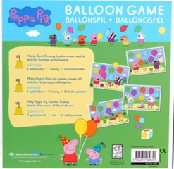 Gurli Gris - Ballon Spil Med 24 Ballonpakker
