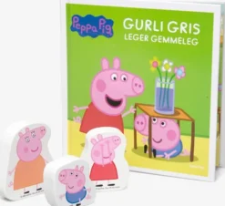 Gurli Gris - Bog Med Træfigurere - Gemmeleg