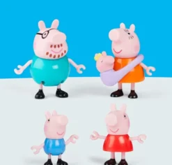 Gurli Gris - Family Of Five - 5 Figurer - Peppa Pig - Hasbro G0506