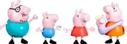 Gurli Gris - Family Of Five - 5 Figurer - Peppa Pig - Hasbro G0506