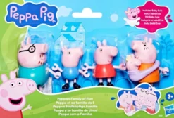 Gurli Gris - Family Of Five - 5 Figurer - Peppa Pig - Hasbro G0506