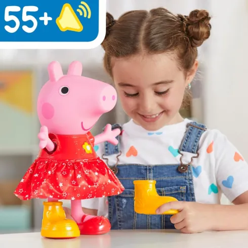 Gurli Gris - Muddy Puddles Party Figur - Peppa Pig - Hasbro F8873