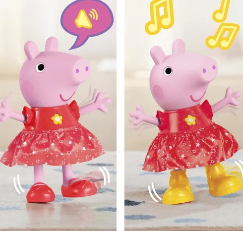 Gurli Gris - Muddy Puddles Party Figur - Peppa Pig - Hasbro F8873