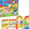 Gurli Gris - Peppa's Big Family House - Dukkehus - Hasbro G0508