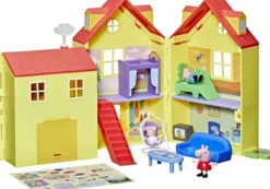 Gurli Gris - Peppa's Big Family House - Dukkehus - Hasbro G0508