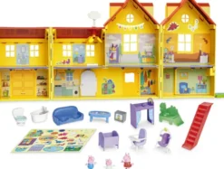 Gurli Gris - Peppa's Big Family House - Dukkehus - Hasbro G0508