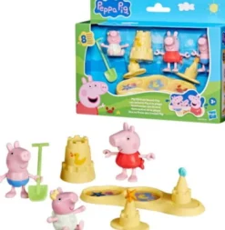 Gurli Gris - Pig Siblings Beach Day - Peppa Pig - Hasbro G2833