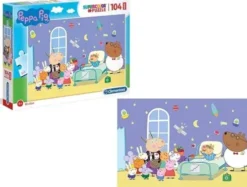 Gurli Gris Puslespil - Maxi - Super Color - 104 Brikker - Clementoni