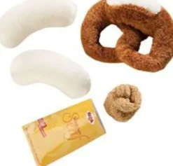 Haba - Pretzel Og Pølse - Legemad I Stof
