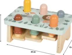 Hammerbræt Legetøj I Træ - Safari - Small Foot