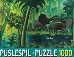 Hans Scherfig - Puslespil Med 1000 Brikker - Jungle