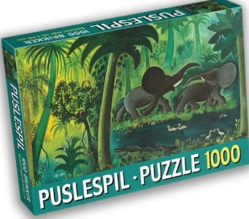Hans Scherfig - Puslespil Med 1000 Brikker - Jungle