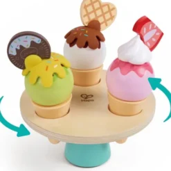 Hape - Creamy Dreamy Ice Cream Corner - Isbøtte Legesæt